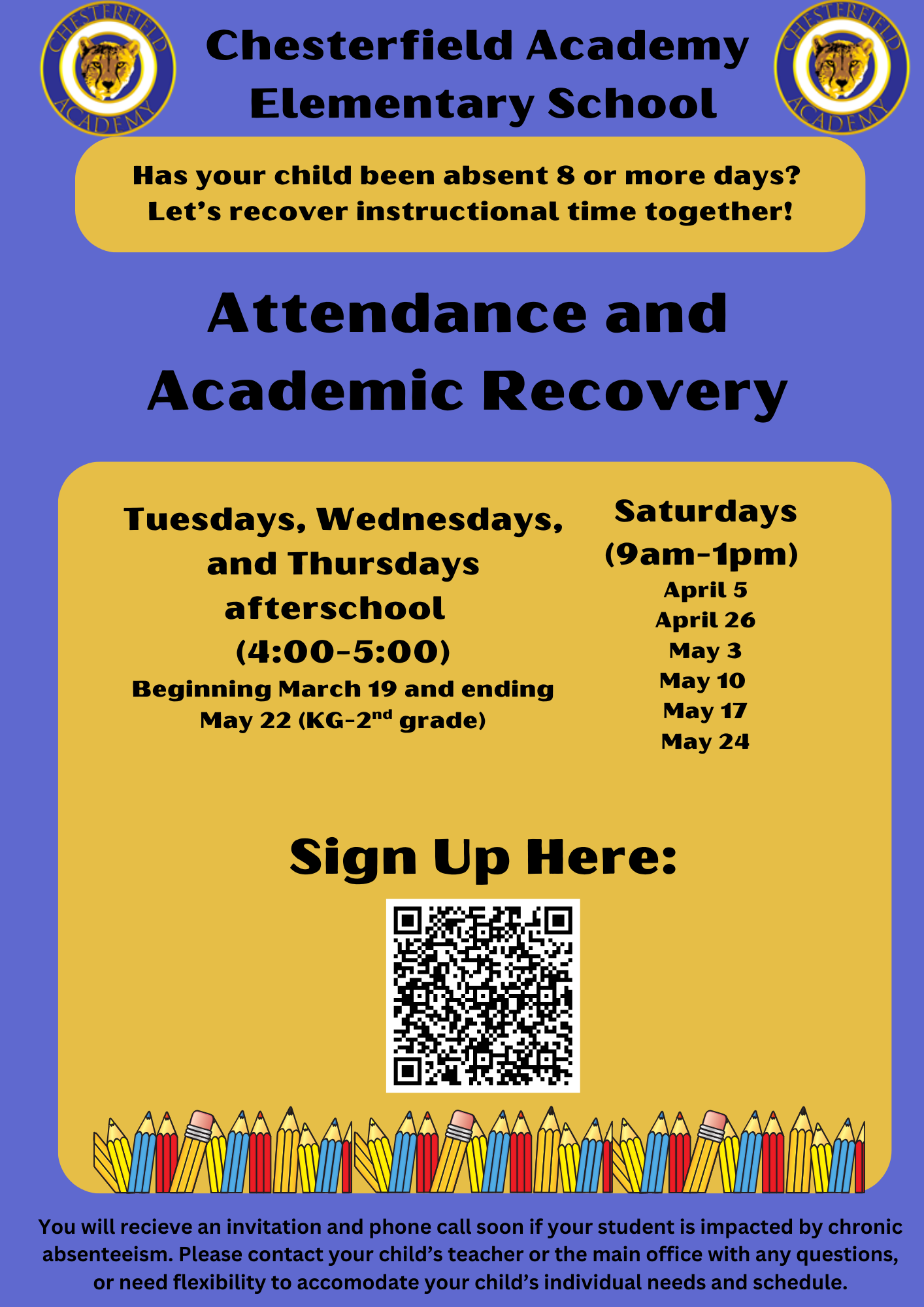  Attendance and Academic Recovery